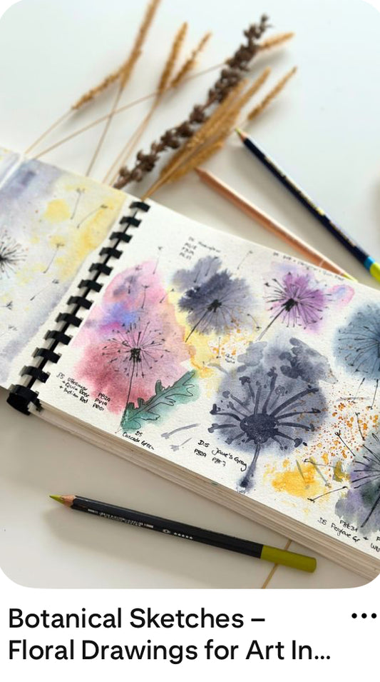 Botanical Art Journal Journey