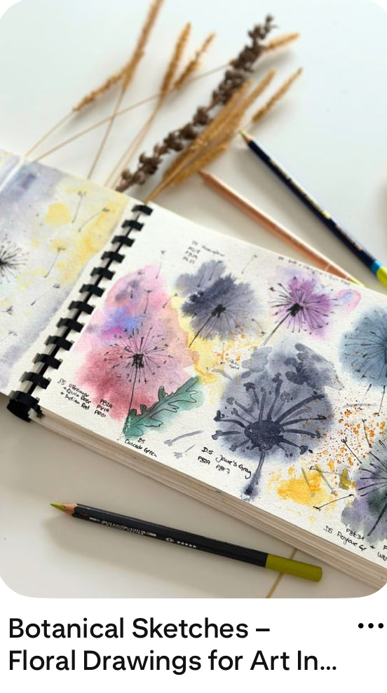 Botanical Art Journal Journey