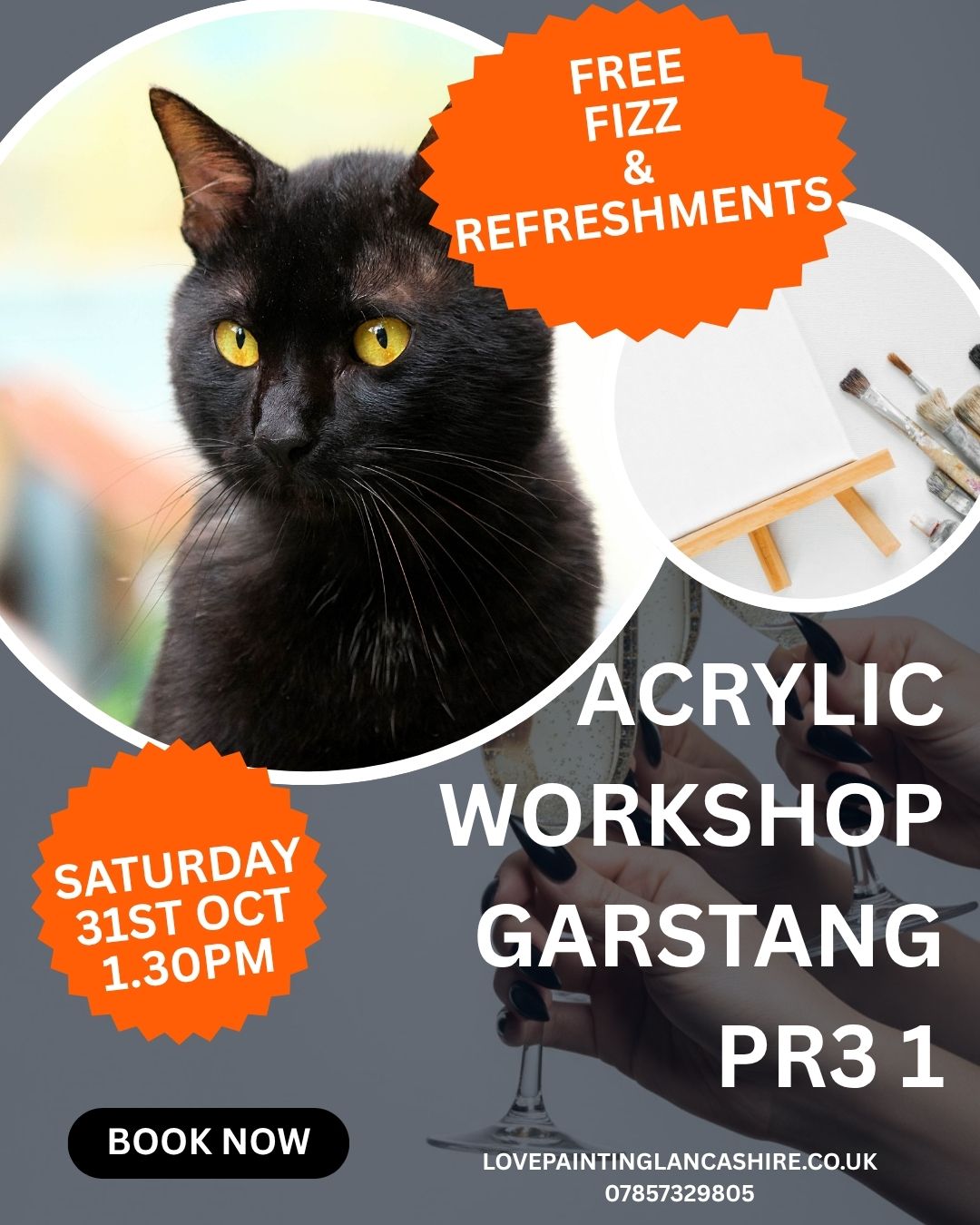 Halloween Acrylic Workshop PR3
