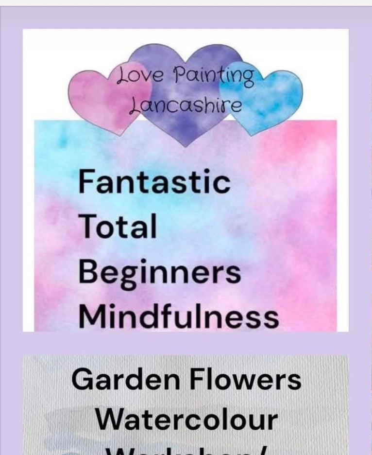 Mindful Summer Beginners watercolour Course/Workshop Dates & Times