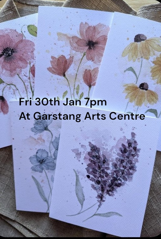 Beginners Watercolour card making workshop
