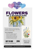 Sip and Watercolours in Garstang
